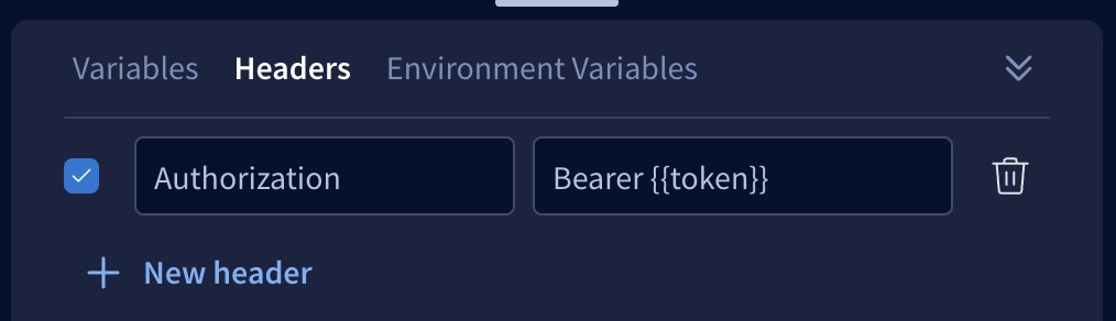 Setting Explorer headers with environment variables